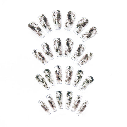 Artistic Patterned Nail Art Acalora