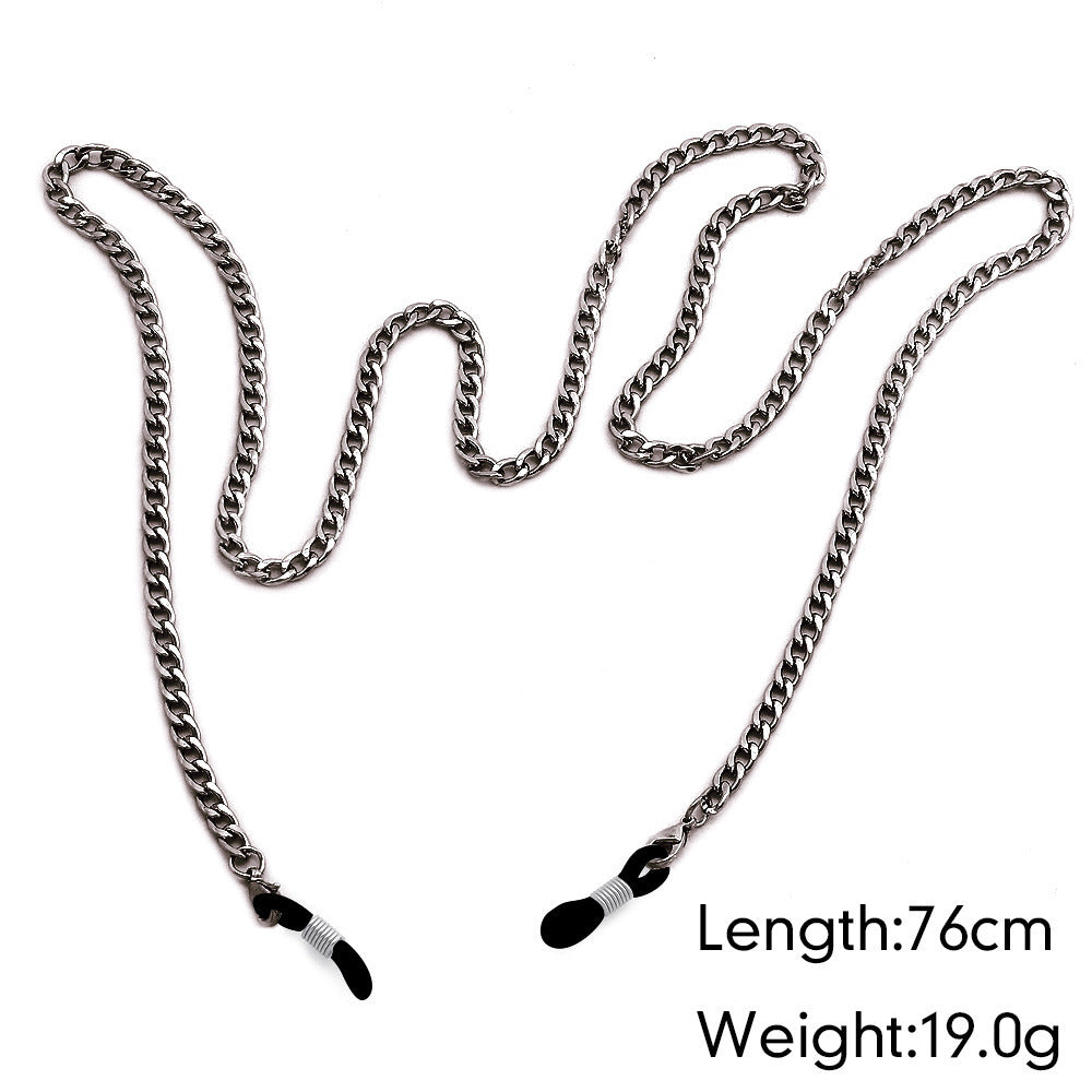 Durable Metal Sunglasses Chain Acalora