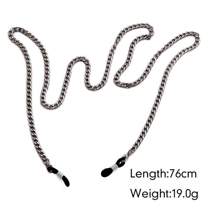 Durable Metal Sunglasses Chain Acalora