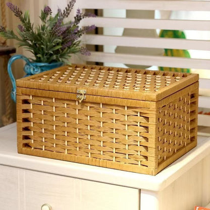 Rattan Storage Box Acalora