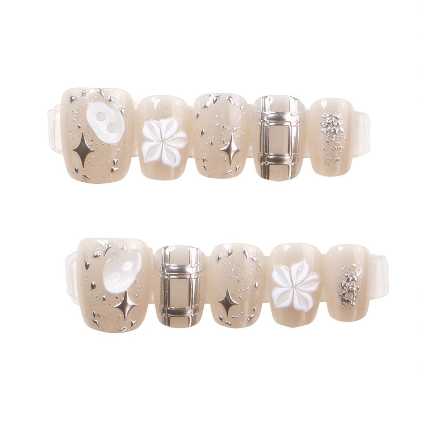 Decorative Press-On Nail Wraps Acalora