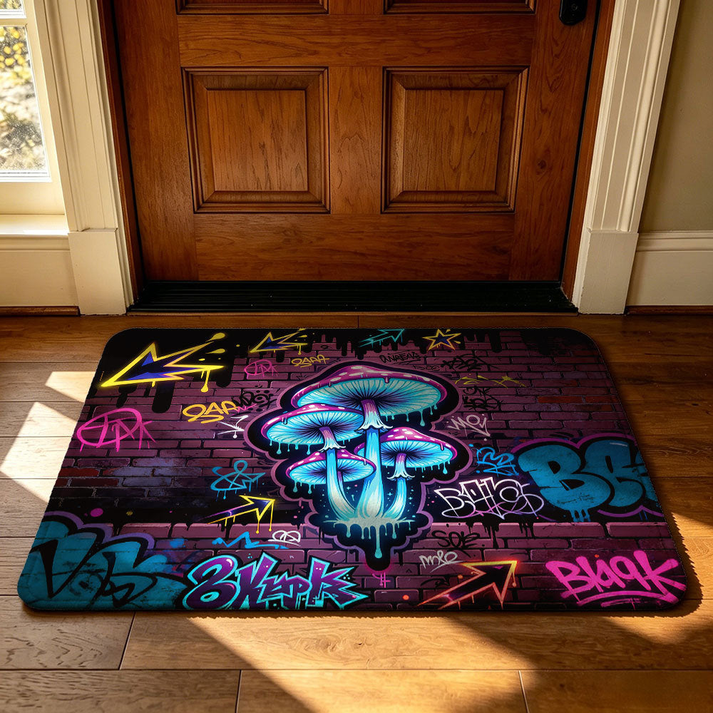 Unisex Psychedelic Artistic Area Mat