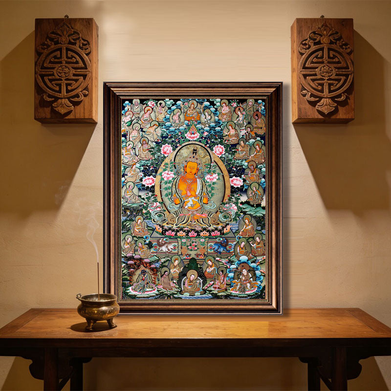 Intricate Religious Canvas Artwork