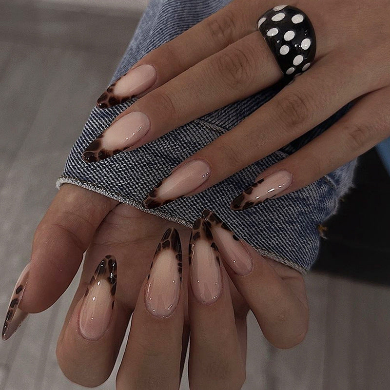 Stylish Acrylic French Tip Press-On Nail Set Acalora