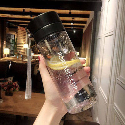 Women's stylish glass drinking bottle Brehn