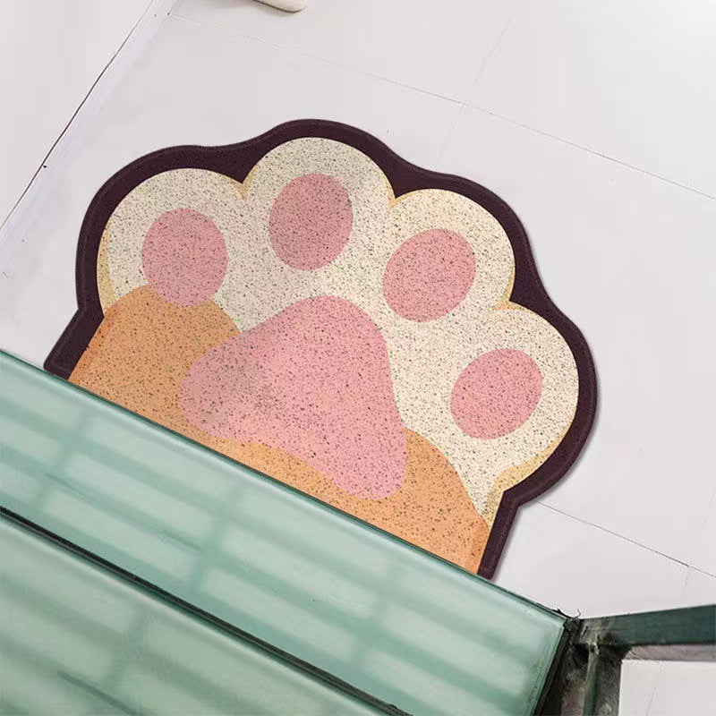 Cute Animal Paw Print Bath Mat