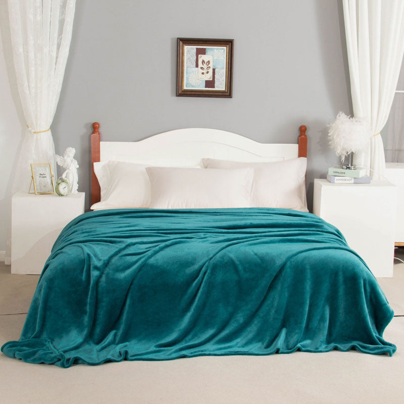 Plush Fleece Throw Blanket