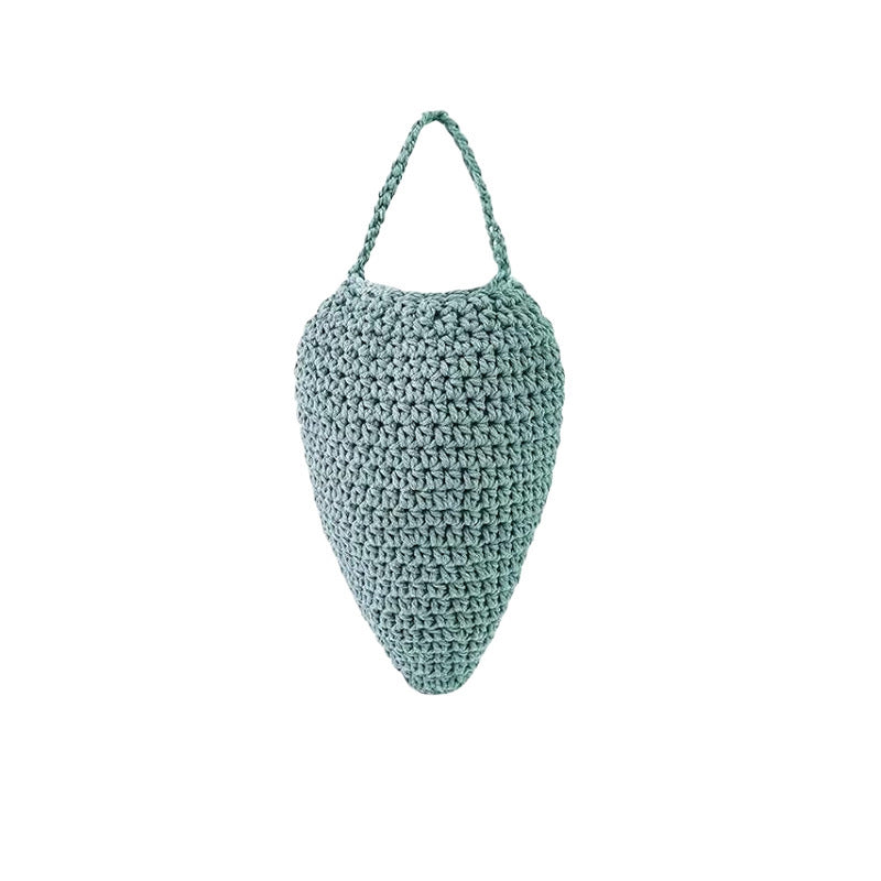 Hand-knotted shoulder bag Acalora