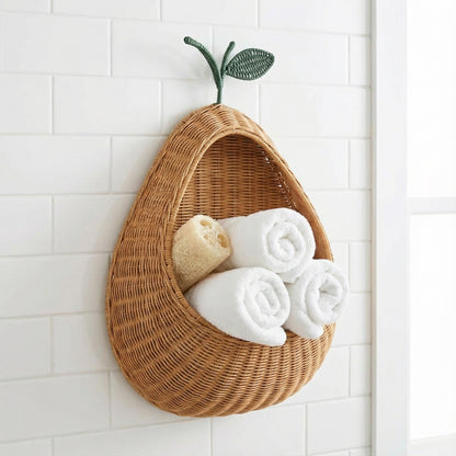 Wall basket in apple shape Acalora
