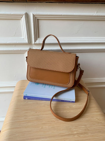 Chic Woven Crossbody Handbag Acalora