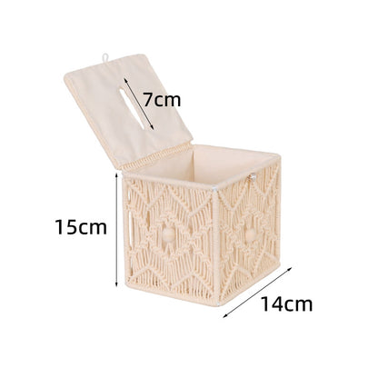 Macrame Storage Box Acalora