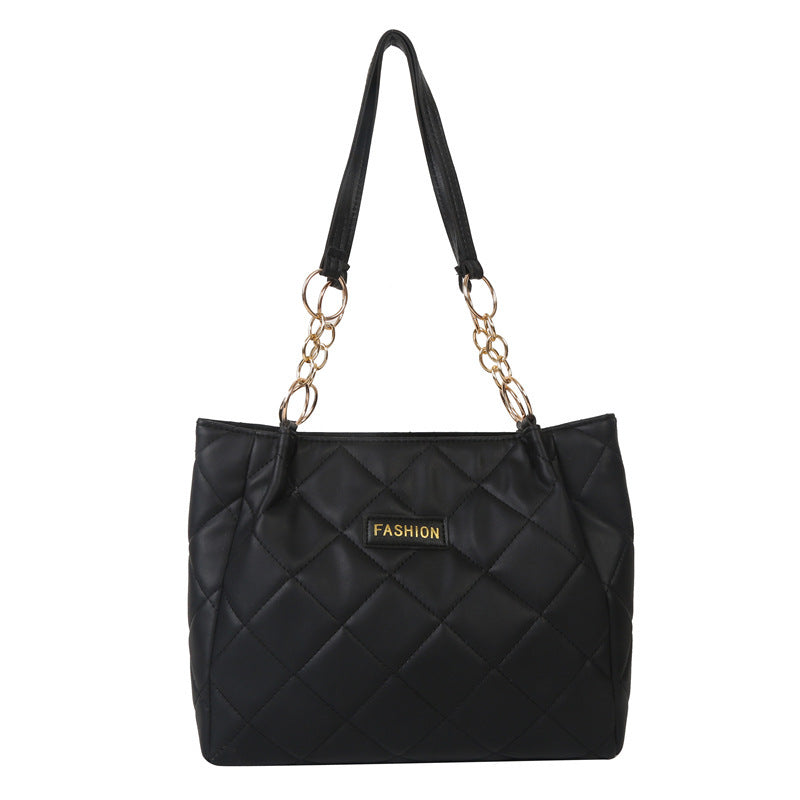 Elegant Quilted Tote Bag Acalora