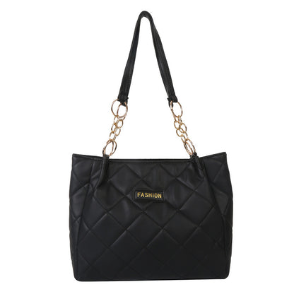 Elegant Quilted Tote Bag Acalora