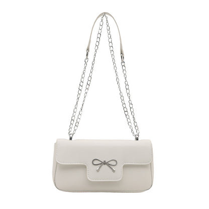Elegant Bow Accent Crossbody Bag Acalora