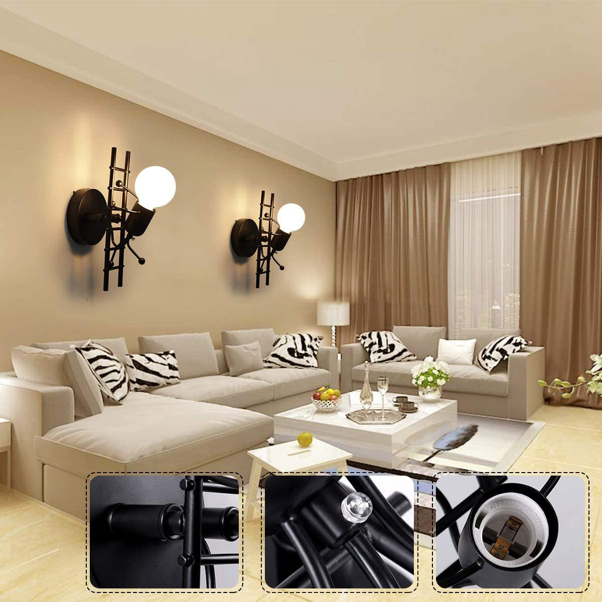 Wall lamp Acalora