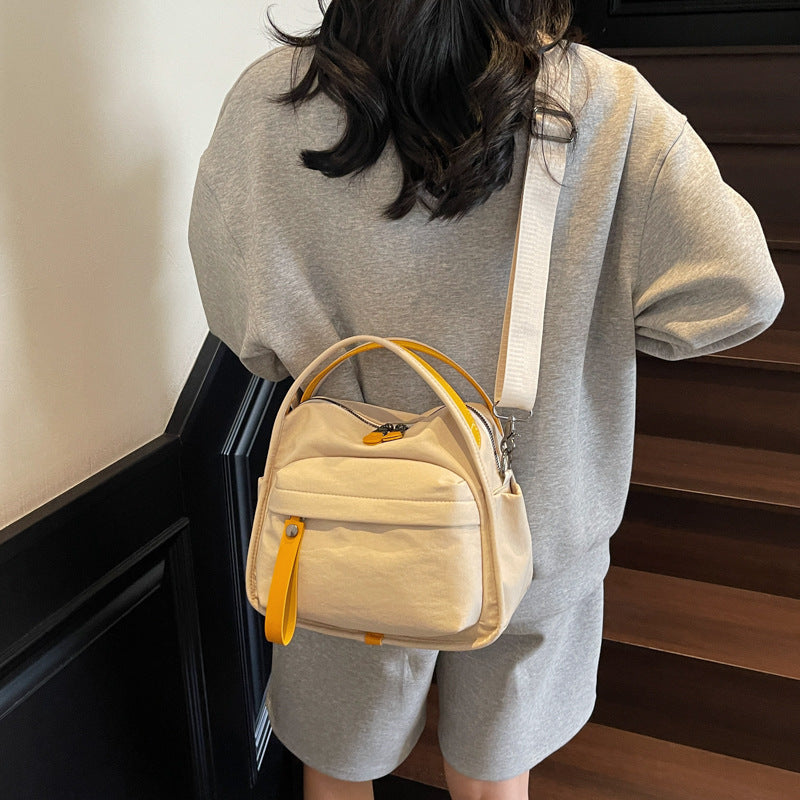Versatile Multi-Pocket Satchel Bag Acalora