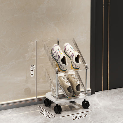 Shoe rack with transparent design Acalora
