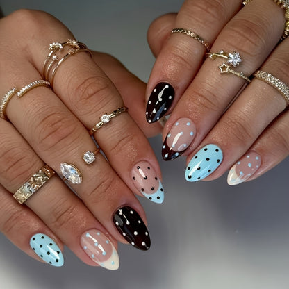 Decorative Press-On Nail Set Acalora