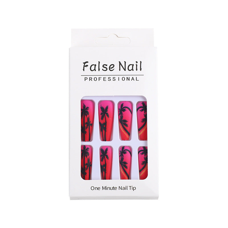 Creative artificial nails in modern palm design Acalora