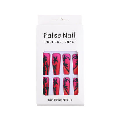 Creative artificial nails in modern palm design Acalora