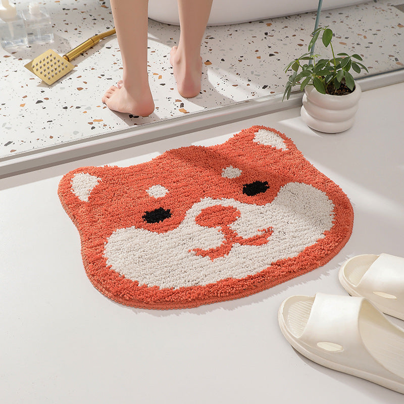 Cute Animal Character Bath Mat