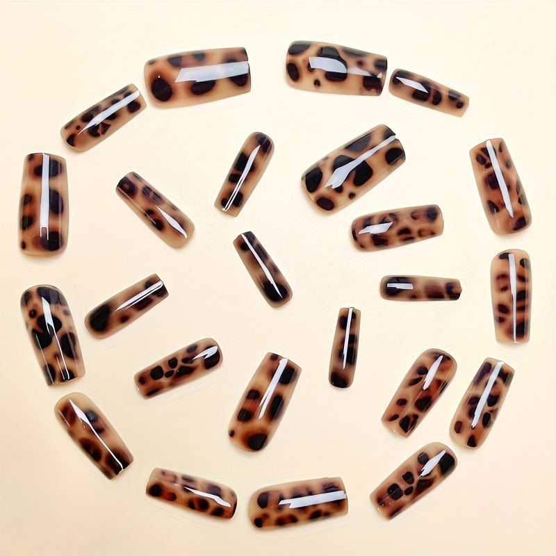 Animal Print Press-On Nails Acalora