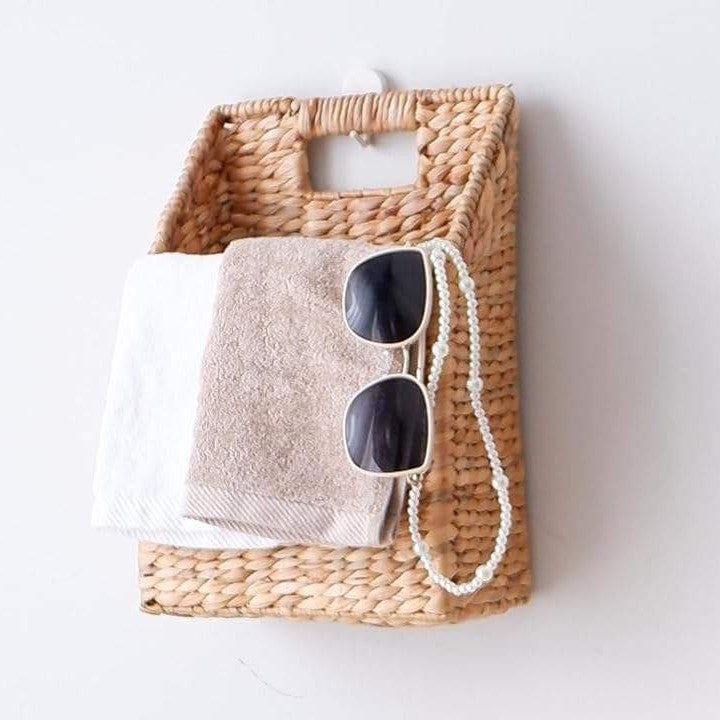 Handwoven storage basket Acalora