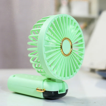 Women's Portable Handheld Fan with USB Charging Function and Powerful Airflow Karnz
