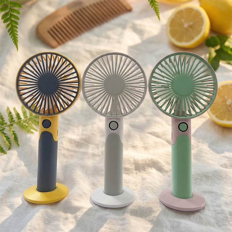 Women's portable cooling fan with flexible tilt angle Karnz