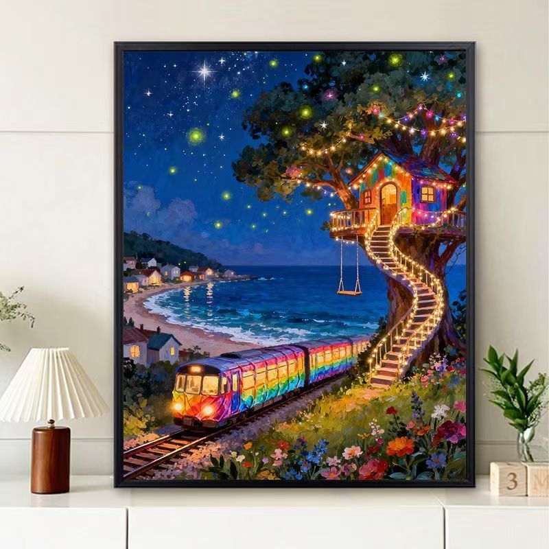 Vibrant Scenic Sunset Wall Art