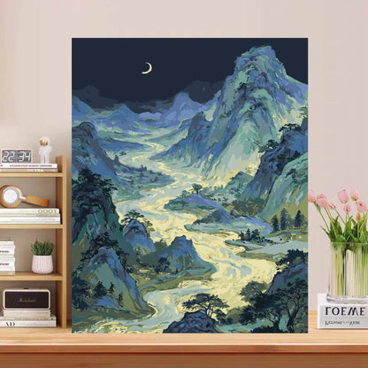 Majestic Landscape Canvas Art Print