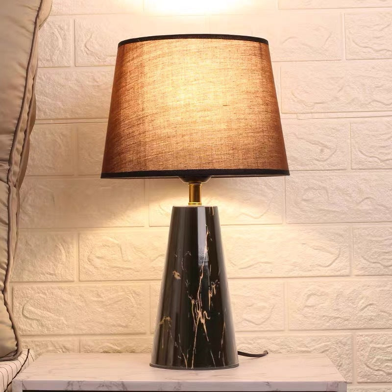 Contemporary Marble Base Table Lamp