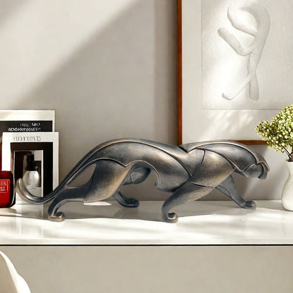 Artistic Panther Sculpture Acalora