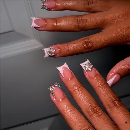 Decorative Studded Nail Art Extensions Acalora