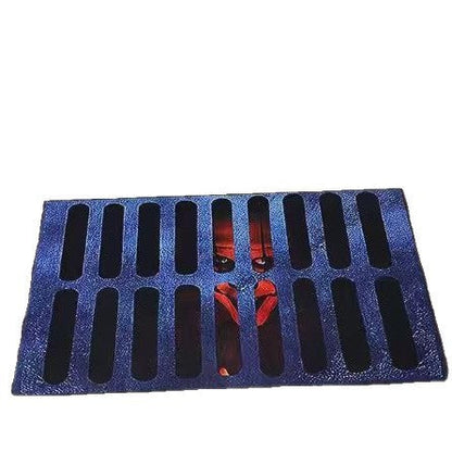 Horror-Themed Welcome Mat