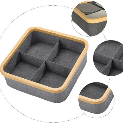 Felt Organizer with Bamboo Frame Acalora