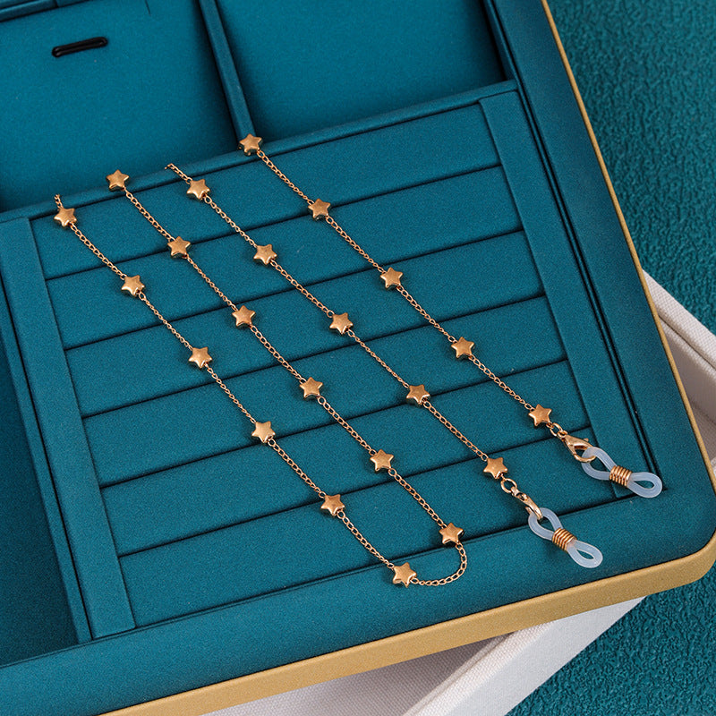 Star Charm Eyewear Chain Acalora