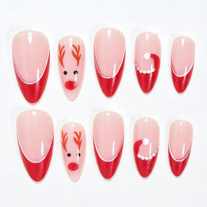 Creative Holiday-Themed Nail Art Set Acalora