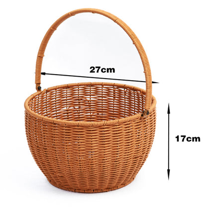 Handcrafted Decorative Woven Basket Acalora
