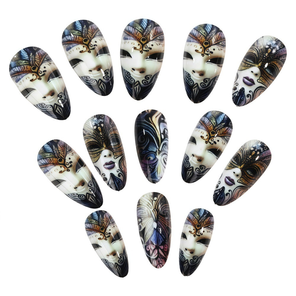 Creatively designed nail art Acalora