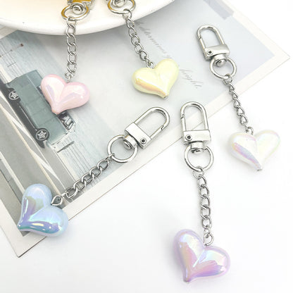 Heart-Shaped Keychain Charm Acalora