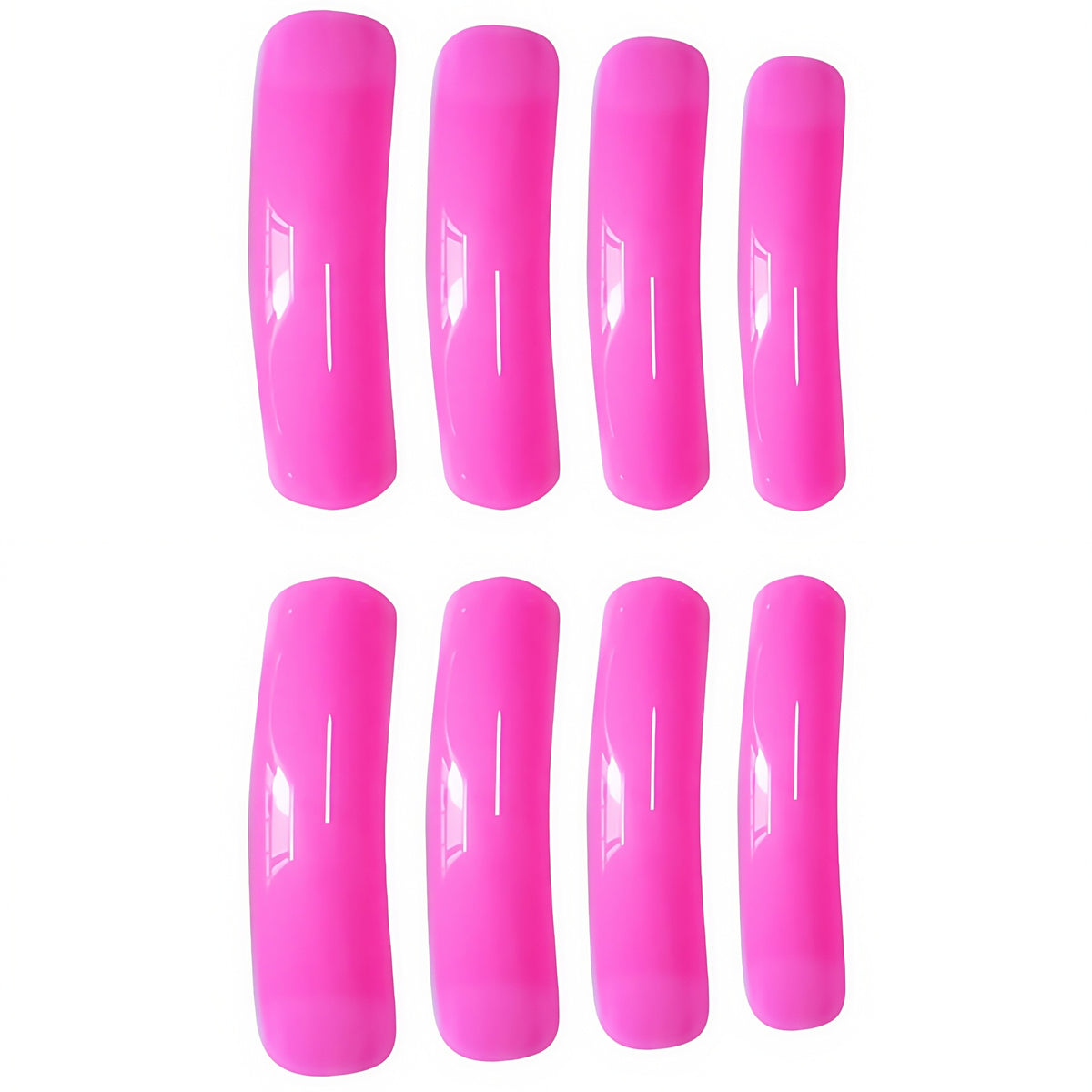Stylish Sculpted Long Press-On Nails Acalora