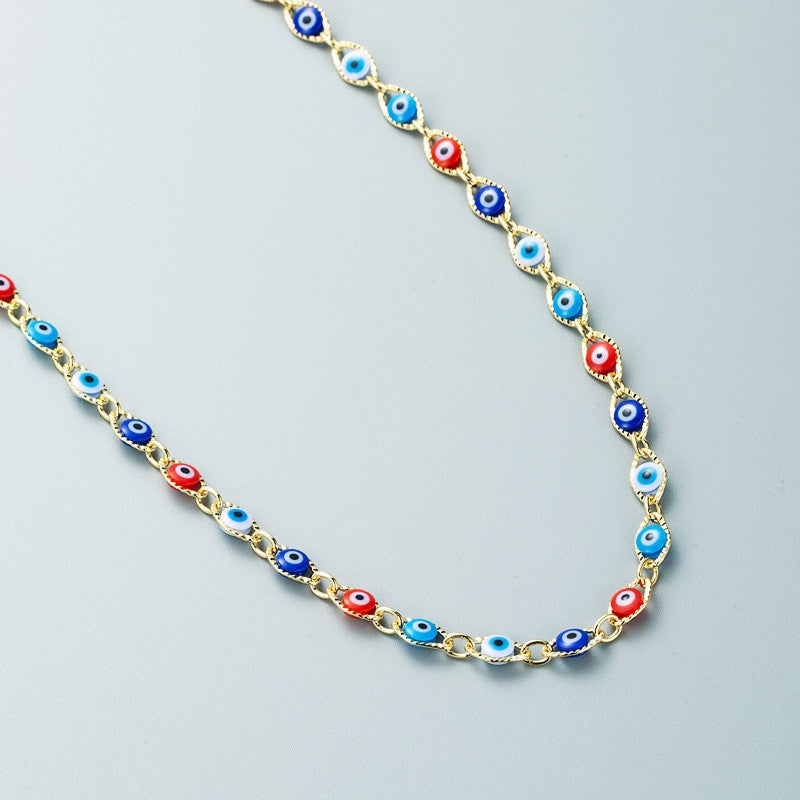 Evil Eye Protective Eyewear Chain Acalora