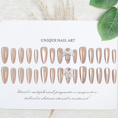 Elegant artificial nail tips with a glossy finish Acalora