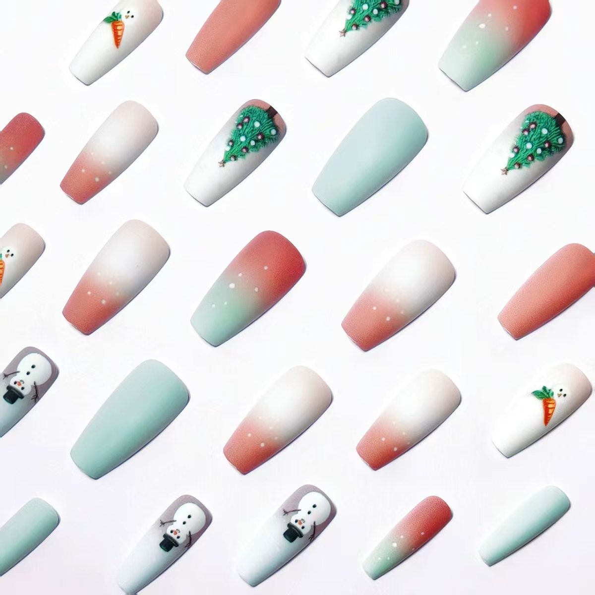 Holiday-Themed Decorative Nail Art Acalora