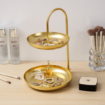 Elegant Two-Tiered Jewelry Organizer