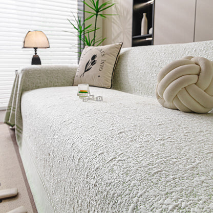 Textured Patterned Sofa Cover
