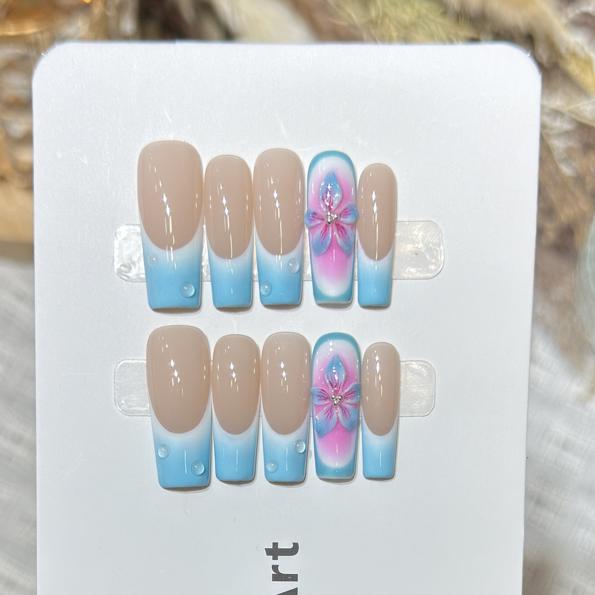 Reusable Press-On Nail Set Acalora