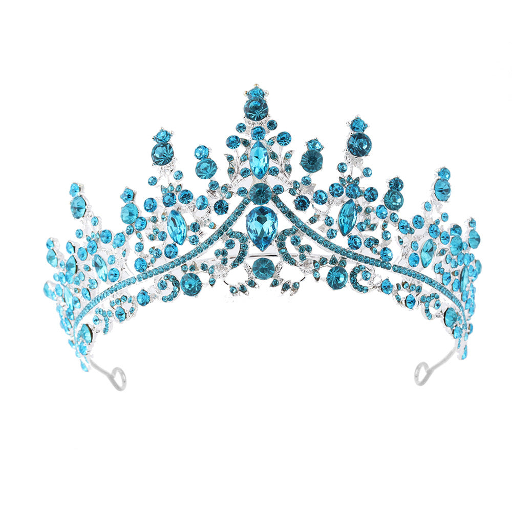 Ladies' Rhinestone Tiara with sparkling gemstone wreath