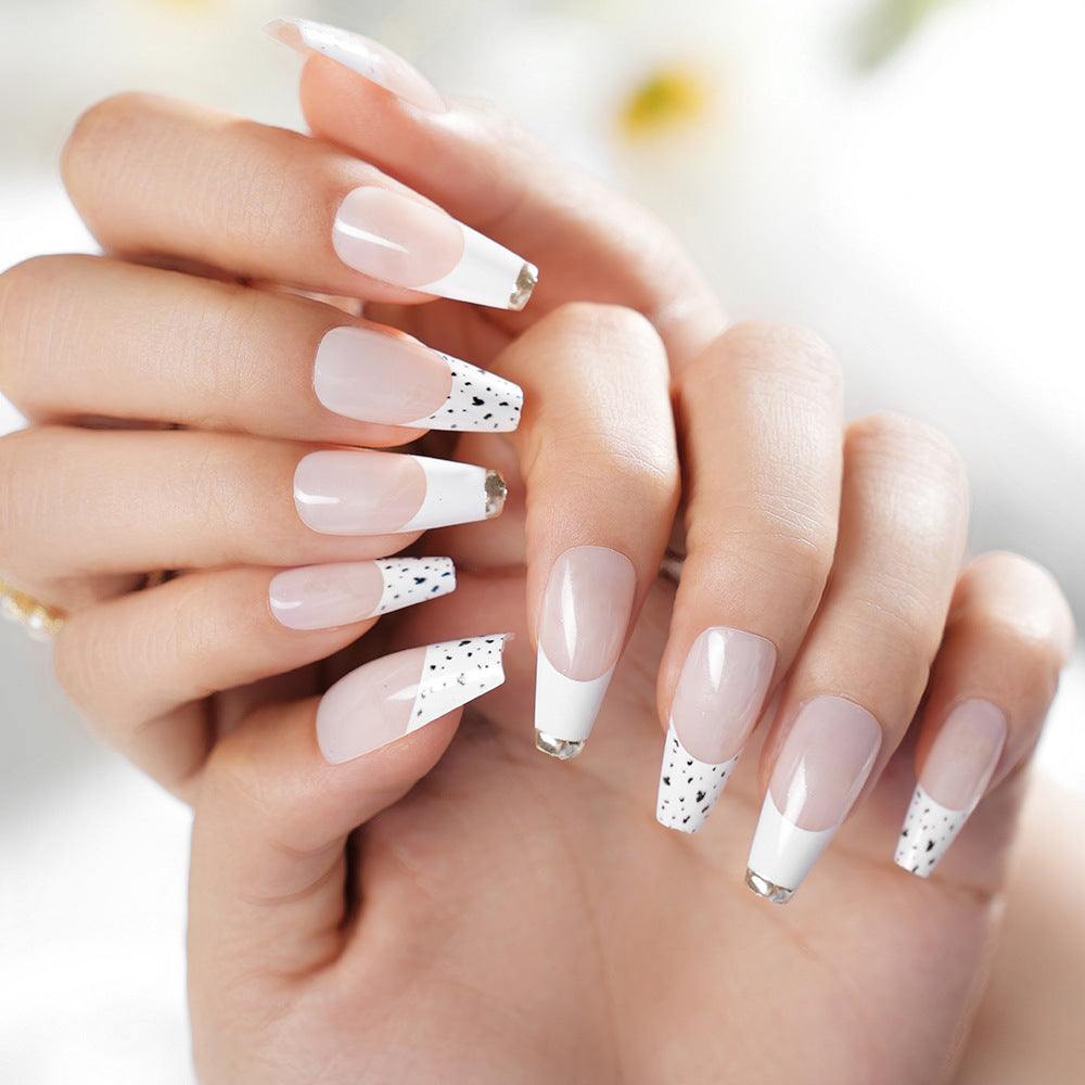 French Tip Decorative Nail Set Acalora